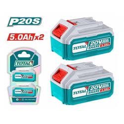 Kit 2 Bater�as 20V 5Ah Total TOSLI240464 